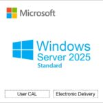 Windows Server 2025 Standard with 5 User CALs - 16 Core
